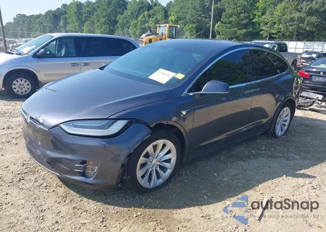 2021 Tesla Model X Long Range Dual Motor All-Wheel Drive/Long Range Plus Dual Motor All-Wheel Drive из США, поврежденный, VIN 5YJXCBE25MF322197